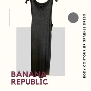 Banana Republic Ribbed Sparkle Bodycon Dress 💜10 for $25💜